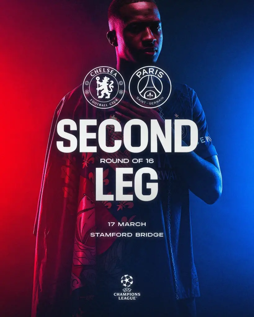  เชลซี VS เปเอสเช 