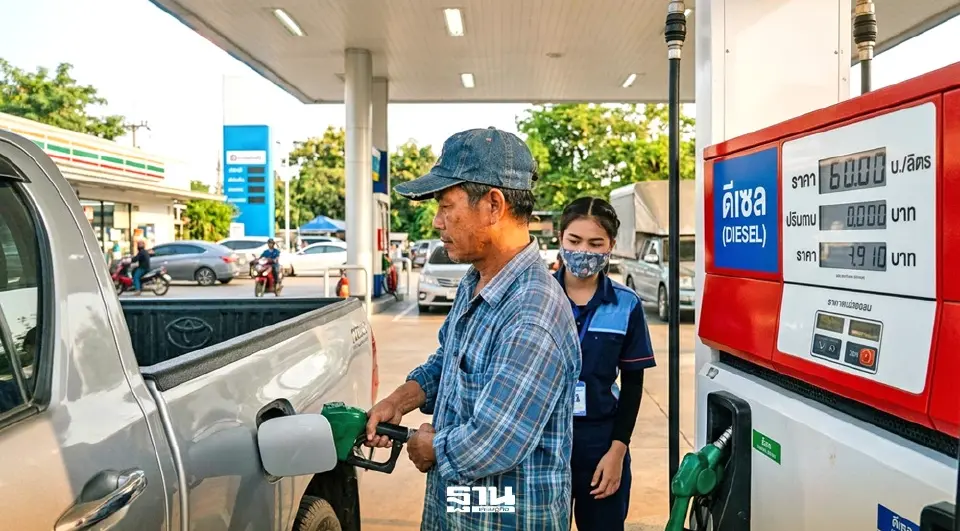 ราคาน้ำมันล่าสุด2569 ดีเซลขึ้น 9 บาท-เบนซิน 10 บาท หลังรัฐยุติตรึงราคา