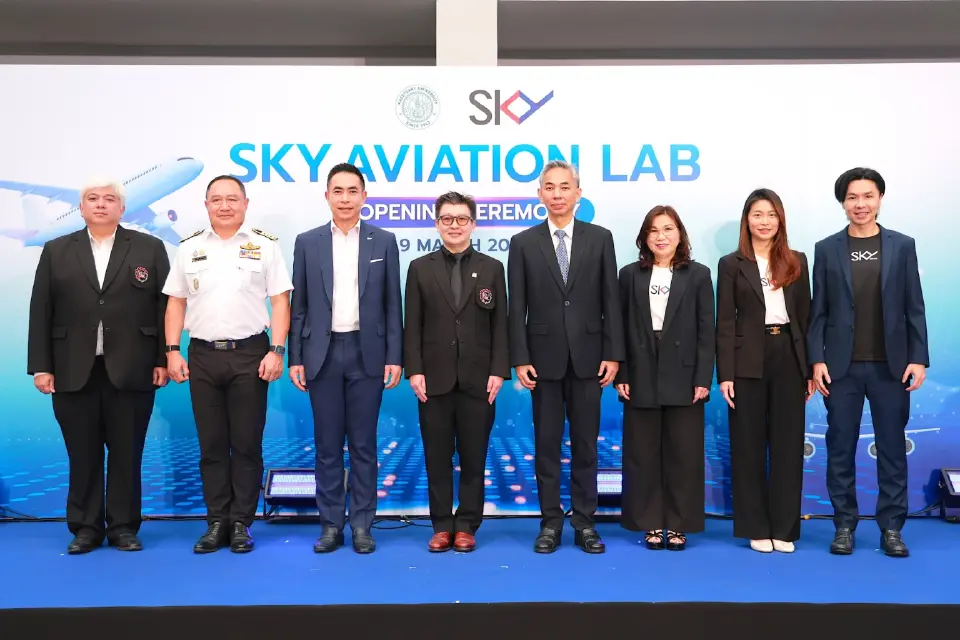 SKY ICT ผนึก ม.เกษตรศาสตร์ เปิด 'SKY Aviation Lab' ปั้นบุคลากรการบินรุ่นใหม่