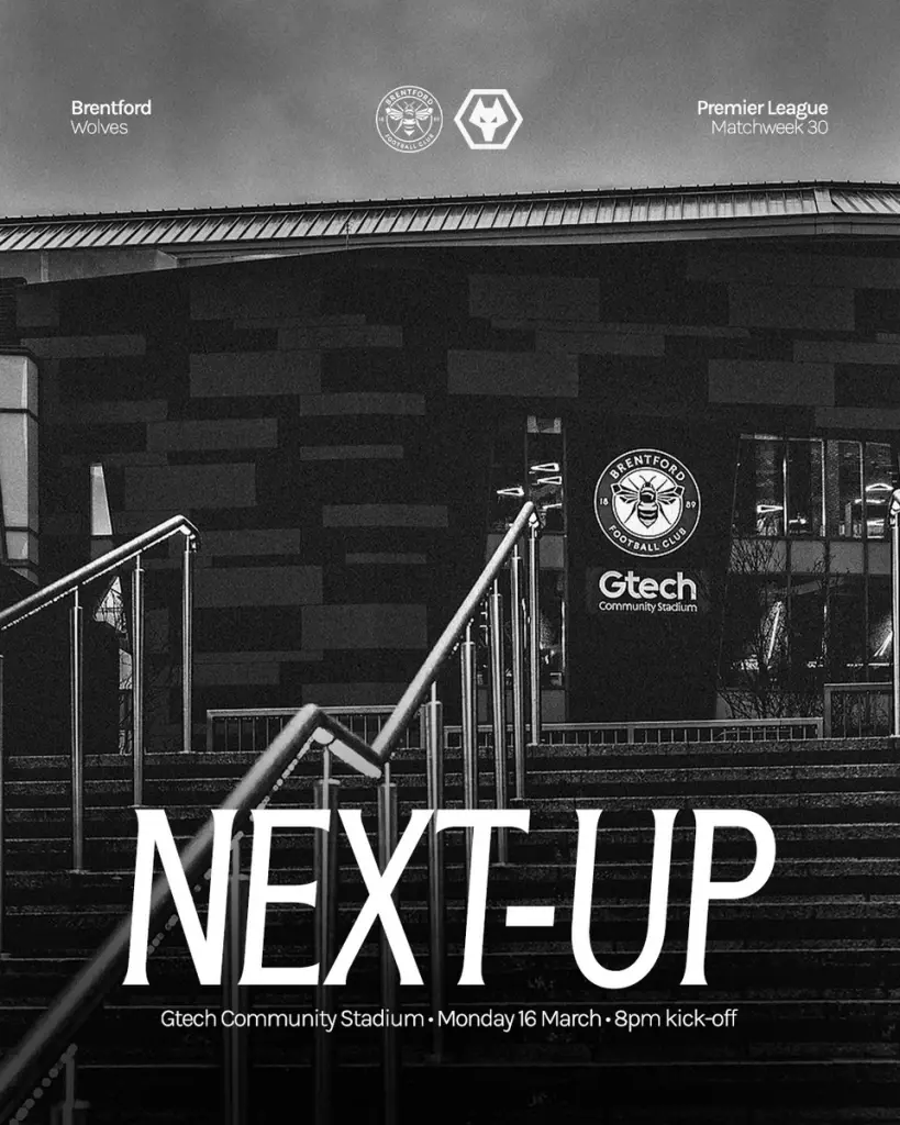 เบรนท์ฟอร์ด พบ วูล์ฟแฮมป์ตัน 