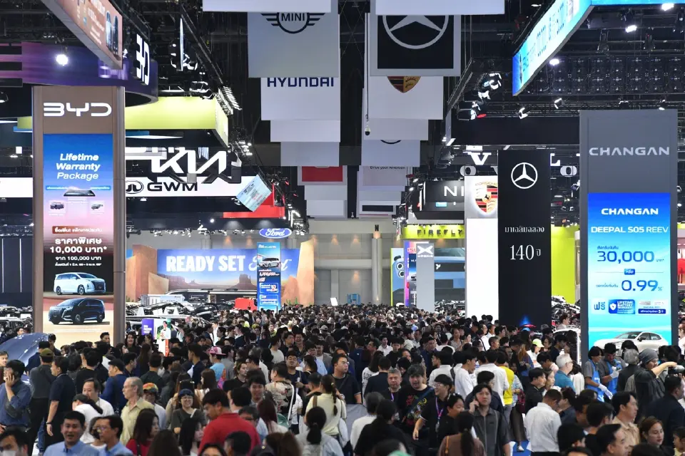 ยอดจองมอเตอร์โชว์ 2026 ครึ่งทาง 6 วันยอดทะลุ 4 หมื่นคัน