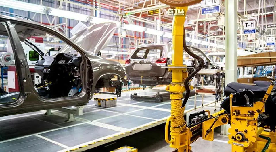 ส.อ.ท.เผยไทยผลิตรถยนต์เดือนก.พ.69 เพิ่มขึ้น 3.43 % จับตา ตะวันออกกลาง ตลาดหลักเผชิญวิกฤตขนส่งจากสงคราม เรือไม่สามารถแล่นผ่านช่องแคบฮอร์มุซ 