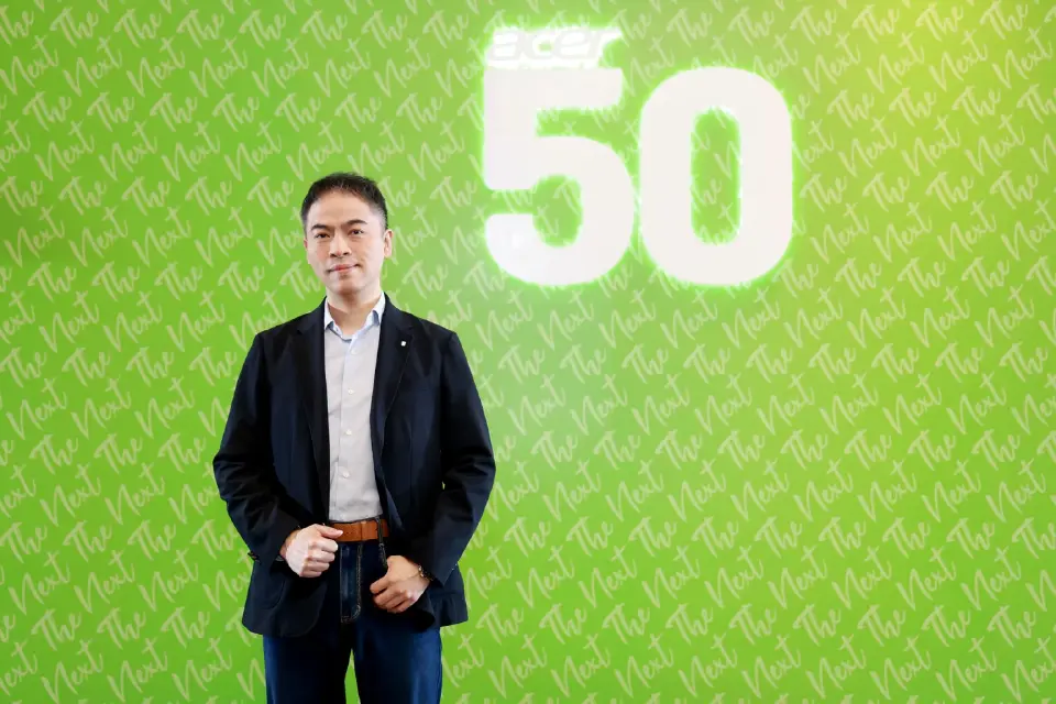 เอเซอร์ฉลอง 50 ปี ทรานส์ฟอร์มสู่แบรนด์ดิจิทัลไลฟ์สไตล์