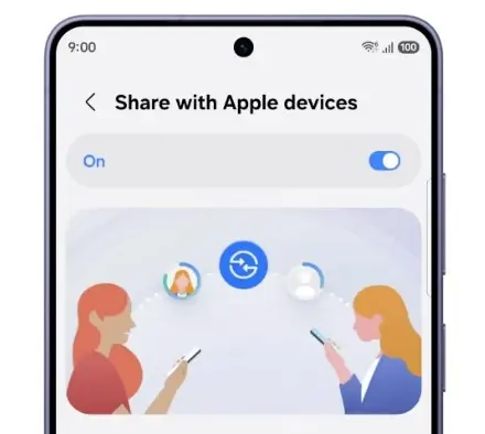 ซัมซุง อัปเดตฟีเจอร์ Quick Share บน Galaxy S26 ส่งไฟล์ข้ามไป iPhone