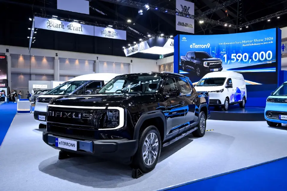 MAXUS เดินหน้าลุยตลาดรถเพื่อการพาณิชย์ในไทย พร้อมประกาศราคารถกระบะไฟฟ้า “eTerron 9” และเปิดจองในงานมอเตอร์โชว์ 2026 