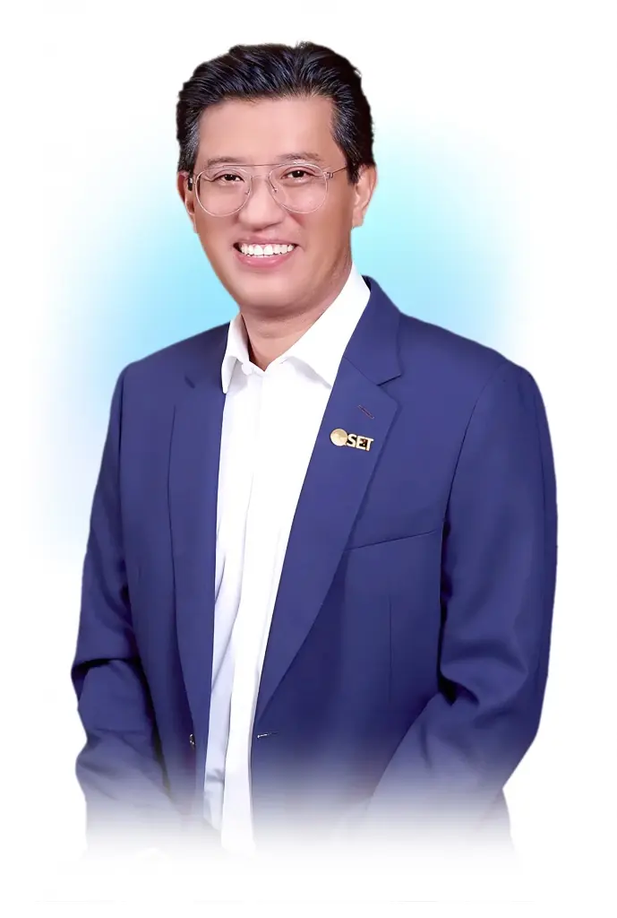 นายอัสสเดช คงสิริ กรรมการและผู้จัดการ ตลาดหลักทรัพย์แห่งประเทศไทย(ตลท.)