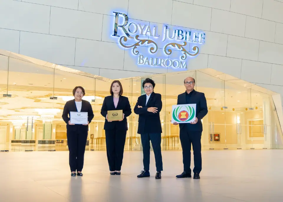 อิมแพ็ค เมืองทองธานี คว้า TOP 5 มาตรฐานสถานที่จัดงาน ประเภทห้องประชุมระดับอาเซียน