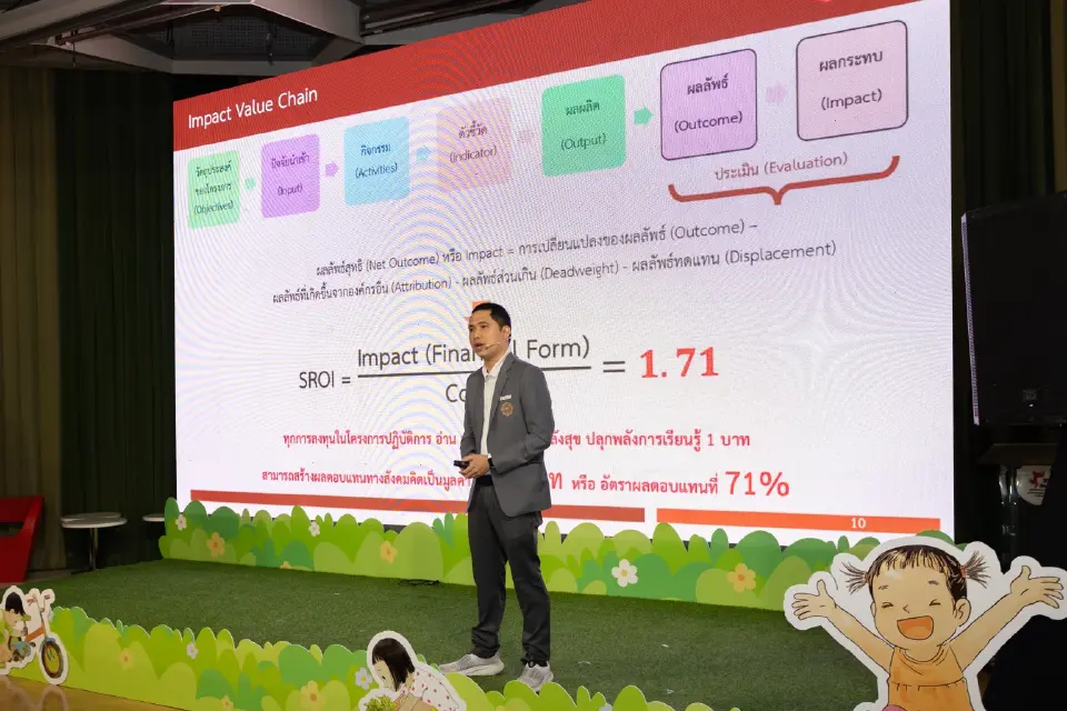 ​ลงทุน 1 ได้คืน 2! สสส. กางดัชนี SROI ใช้ 'นิทาน' แก้ปัญหาวิกฤตเด็กไทยยุค AGI