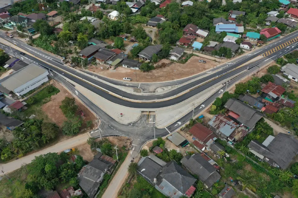 ทล. เปิดอุโมงค์ทางลอด-ทางขนาน ทล.1152 เชียงราย แก้จุดเสี่ยงโค้งอันตราย