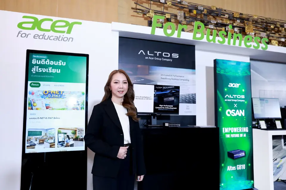 เอเซอร์ฉลอง 50 ปี ทรานส์ฟอร์มสู่แบรนด์ดิจิทัลไลฟ์สไตล์