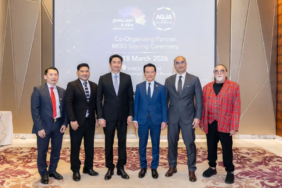 อัญมณี Top3 สินค้าส่งออกไทย “JGAB 2026” เตรียมยกระดับสู่ศูนย์กลางภูมิภาค