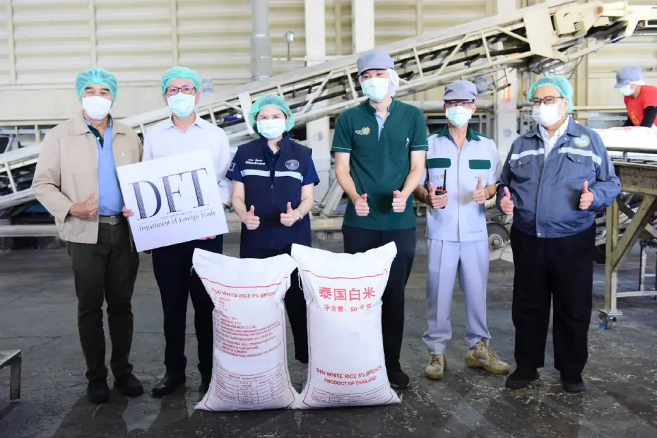 พาณิชย์ คิกออฟส่งข้าว G to G จีน ล็อตแรก 4 หมื่นตัน