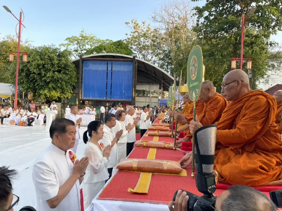 “พิพัฒน์-นิพนธ์”ทำบุญ 109 ปี เมืองหาดใหญ่ ถวายเป็นพระราชกุศลพระพันปีหลวง