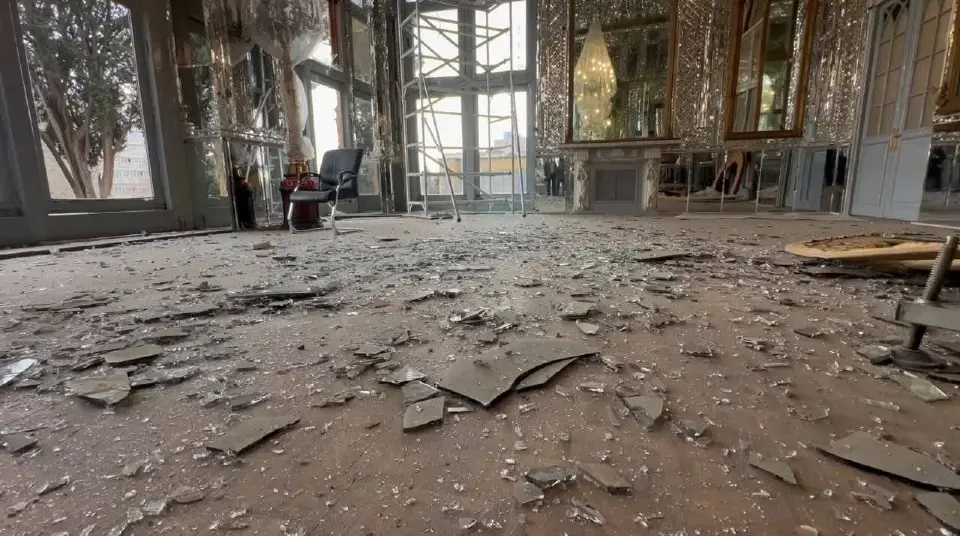 เปิดภาพพระราชวังโกเลสถาน มรดกโลกยูเนสโก อายุ 500 ปี ของ อิหร่าน ถูกถล่มเสียหายหนัก