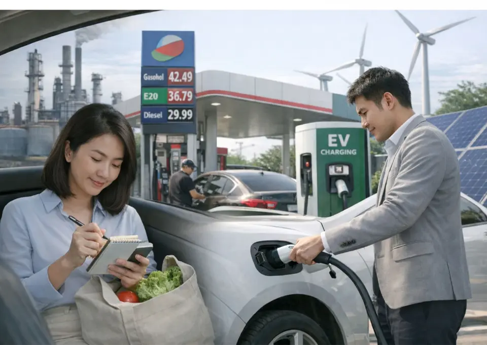 พลังงานโลกผันผวน ตัวเร่งการเปลี่ยนผ่านพฤติกรรมผู้บริโภคคนไทย