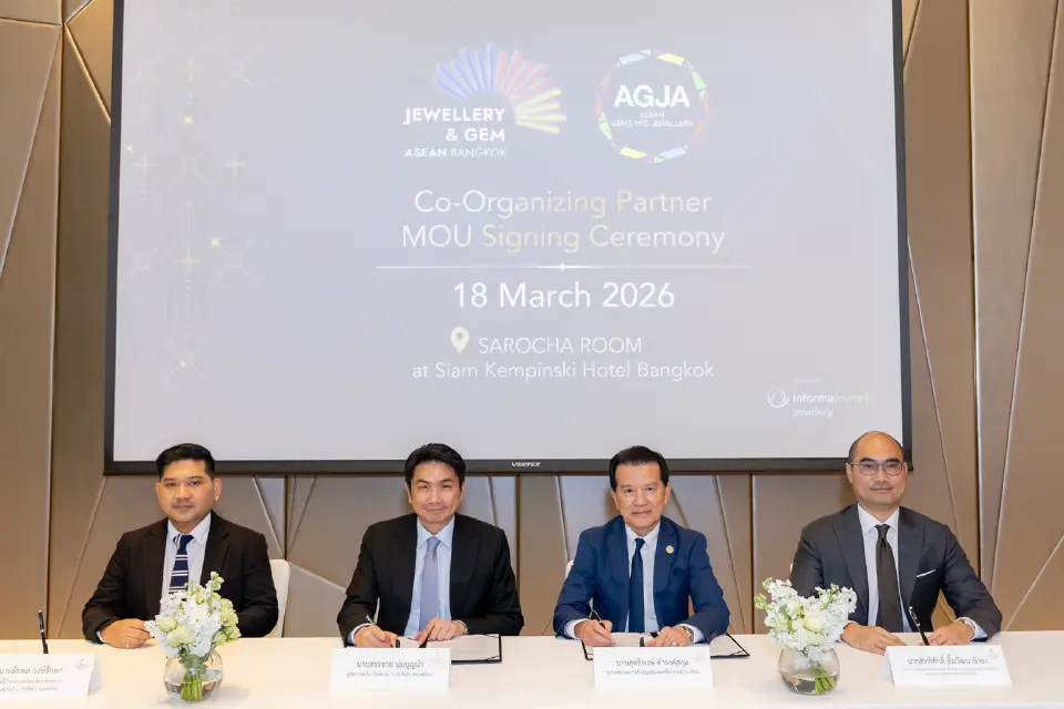 อัญมณี Top3 สินค้าส่งออกไทย “JGAB 2026” เตรียมยกระดับสู่ศูนย์กลางภูมิภาค