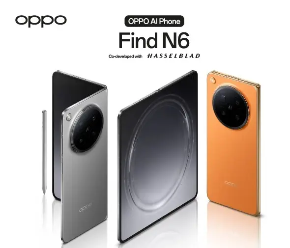 เปิดจอง OPPO Find N6 สมาร์ทโฟนจอพับไร้รอยต่อ อัดสเปกเรือธงกล้อง 200MP