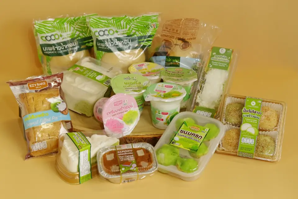 ‘ซีพี ออลล์’ อุ้มเกษตรกรสวนมะพร้าวออเดอร์ 1 ล้านลูกต่อยอดเป็น 40 เมนูขายใน 7-11