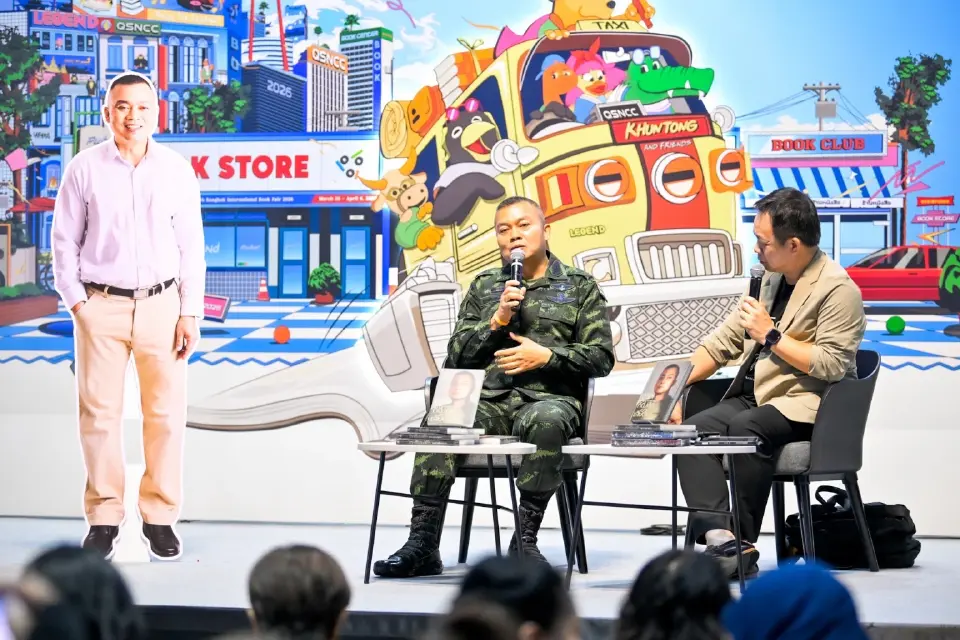‘แม่ทัพกุ้ง’ เปิดตัวหนังสือ ‘ชีวิตที่ไม่คิดเสียใจ’ แฟนคลับล้นงานสัปดาห์หนังสือ