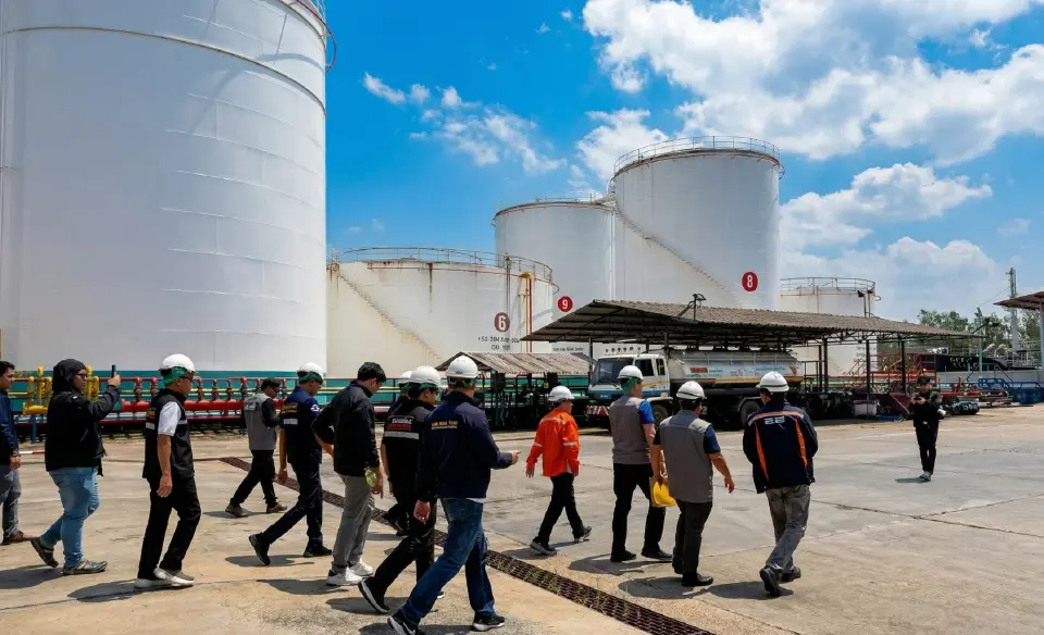 แฟ้มภาพ คลังน้ำมัน บริษัท พี.ซี.สยามปิโตรเลียม