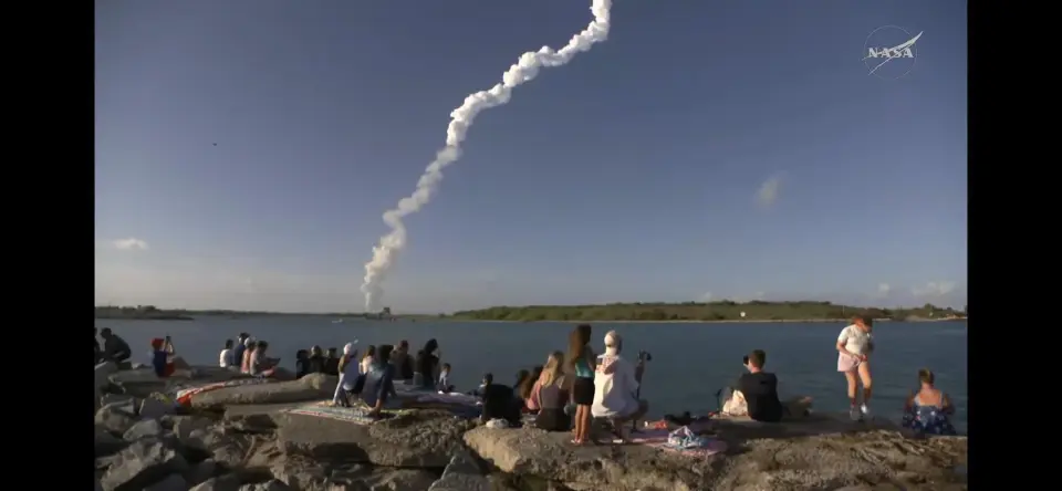 ภารกิจ ArtemisII SLS ถูกปล่อยออกจากฐาน 