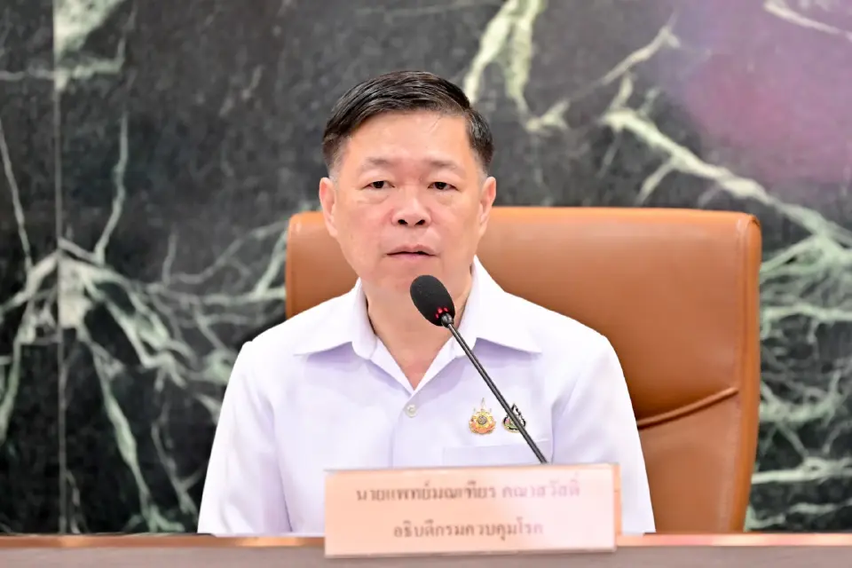 นายแพทย์มณเฑียร คณาสวัสดิ์ อธิบดีกรมควบคุมโรค