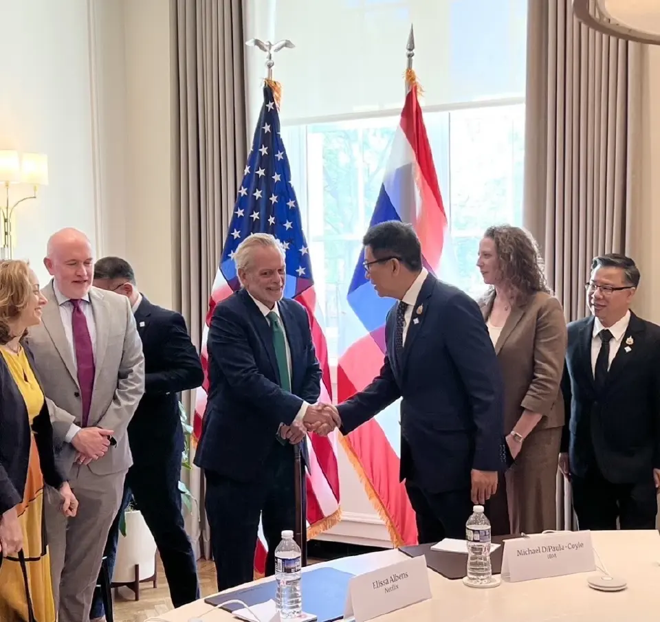 ‘เอกนิติ’ ถกสภาหอการค้าสหรัฐ เล็งขยายการลงทุนในไทย หนุนเทคโนโลยีใหม่