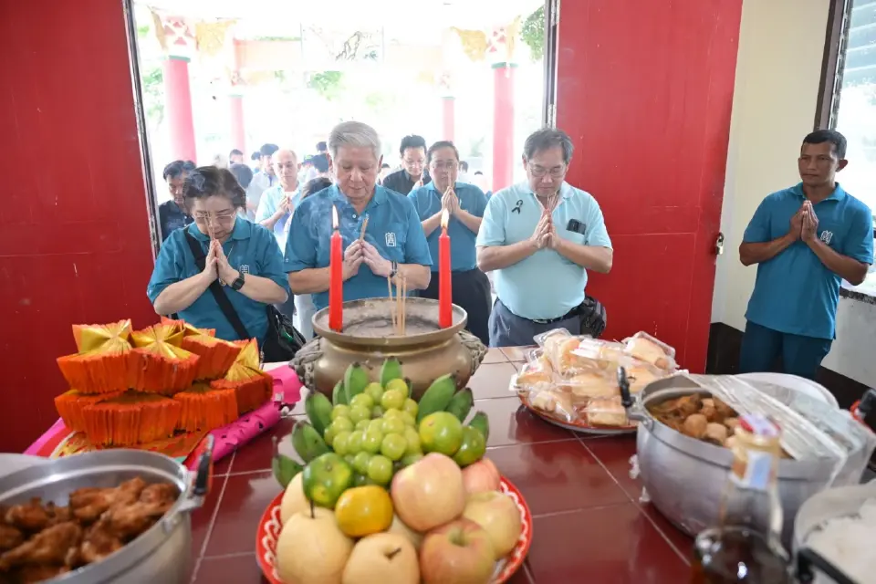 “ป่อเต็กตึ๊ง”จัดพิธีเช็งเม้ง 2569 เซ่นไหว้ดวงวิญญาณไร้ญาติ