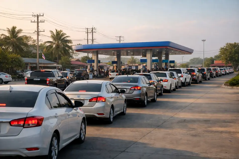 "Panic Demand" เมื่อความกลัวน้ำมันหมด...ทำให้น้ำมันหมดจริง