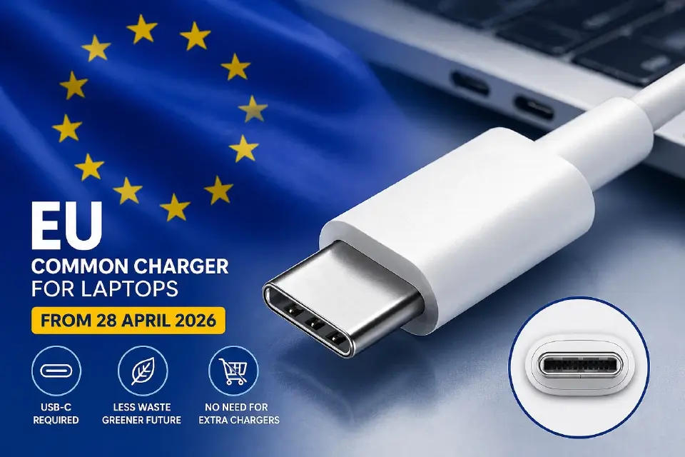 EU บังคับแล็ปท็อปใหม่ใช้ USB-C เริ่ม 28 เม.ย. ลดขยะอิเล็กทรอนิกส์