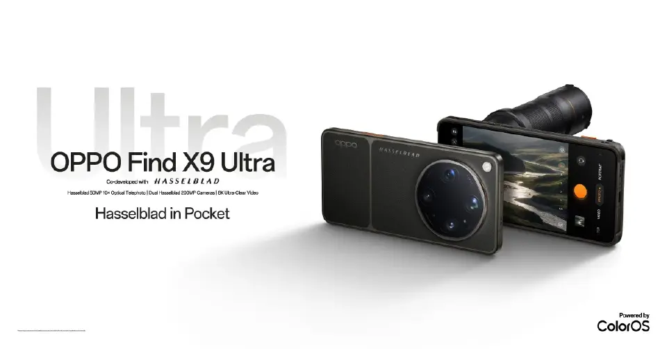 OPPO เปิดเกมเรือธง ดัน Find X9 Ultra ชูซูม 10 เท่า-กล้อง 200MP เขย่าตลาดพรีเมียม