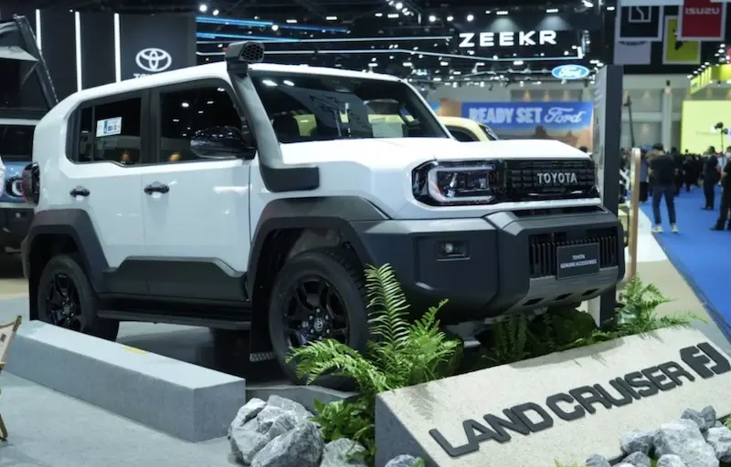 โตโยต้า ดันไทยฐานผลิต Land Cruiser FJ ฝ่ามรสุมปิกอัพ ปกป้องอุตสาหกรรมยานยนต์