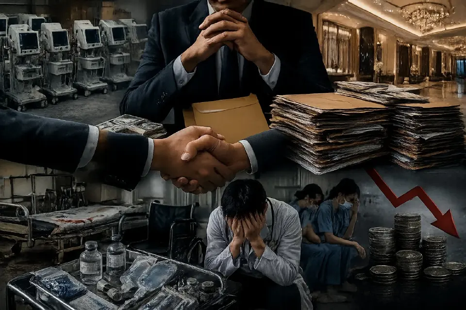 แฉผู้บริหาร รพ.สธ.ส่อทุจริตเชิงระบบ จัดซื้อผิด เวชภัณฑ์ขาดมือ กระทบคุณภาพรักษา