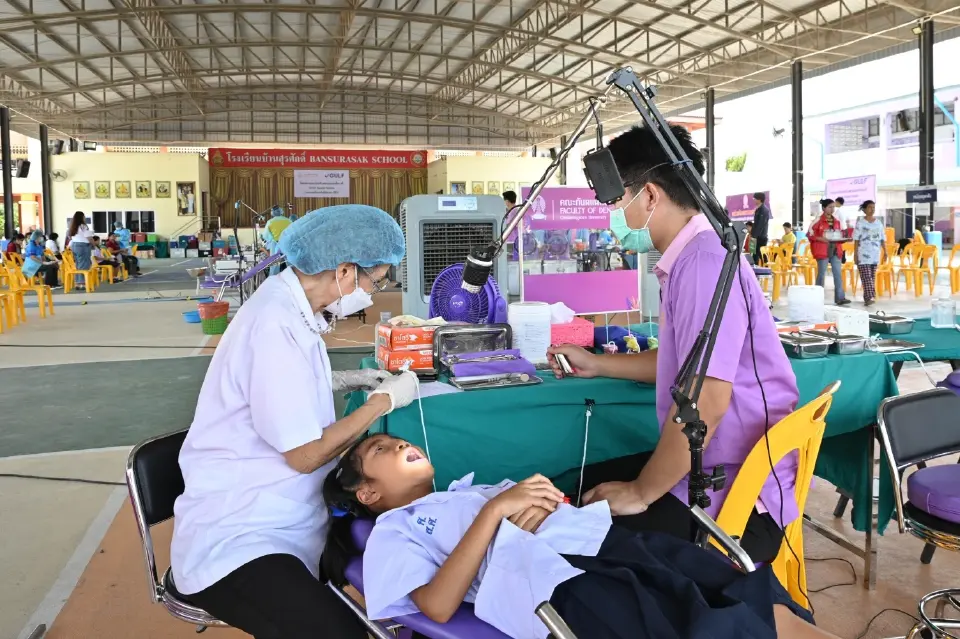 GULF ลุยทันตกรรมฟรีปี 6 ปักหมุดกบินทร์บุรี ขยายโอกาสเข้าถึงสุขภาพชุมชน