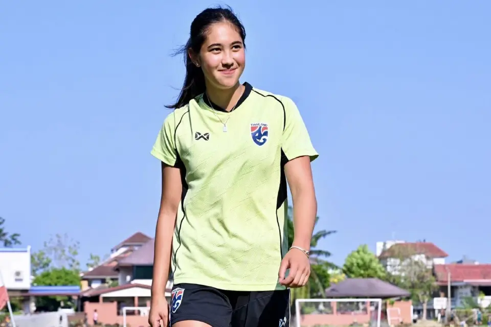 แมดดิสัน เจตน์ แคสทีน ตัวรุกฟุตบอลหญิงไทย U20 