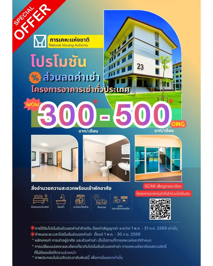 ลดค่าเช่าช่วยประชาชน