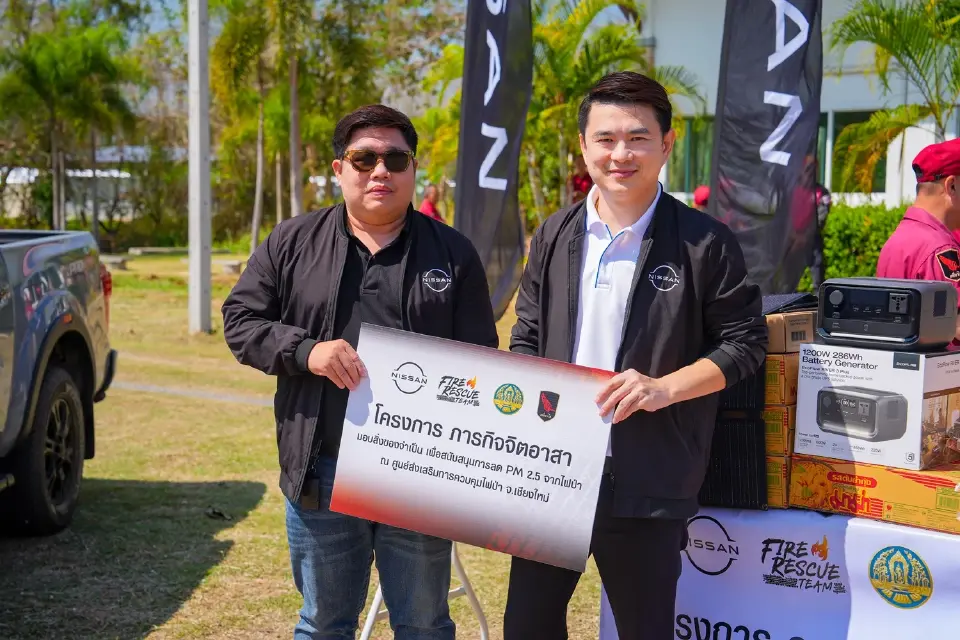 จุลนิตย์ วังวิวัฒน์ กรรมการผู้จัดการ บริษัท สยามนิสสันเชียงใหม่ ผู้จำหน่ายรถยนต์นิสสัน จังหวัดเชียงใหม่ 