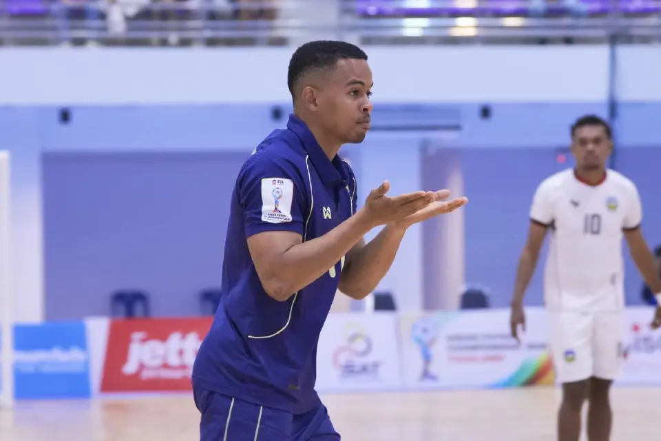 ถ่ายทอดสด เมียนมา พบ ไทย ดูสด ฟุตซอลชิงแชมป์อาเซียน 2026 วันนี้ 20.00 น.