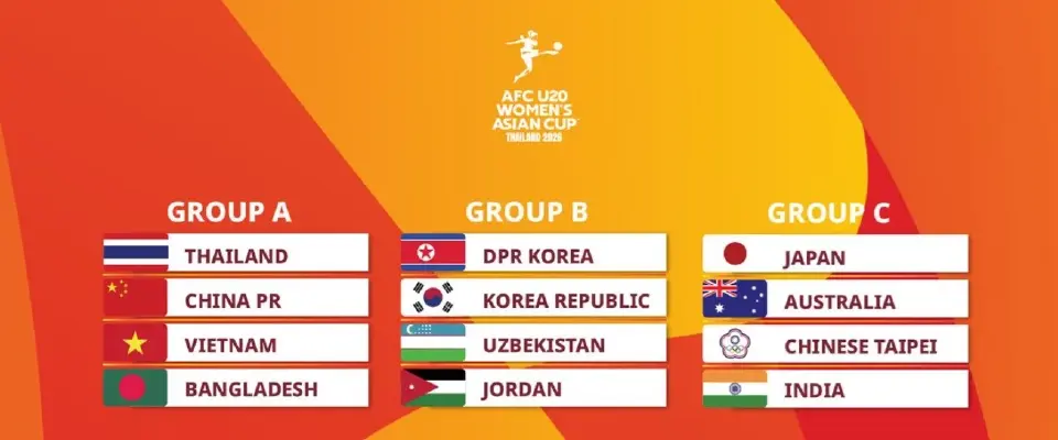 ถ่ายทอดสด ฟุตบอลหญิงชิงแชมป์เอเชีย AFC U20 Women’s Asian Cup 2026 วันที่ 1-18 เม.ย.69