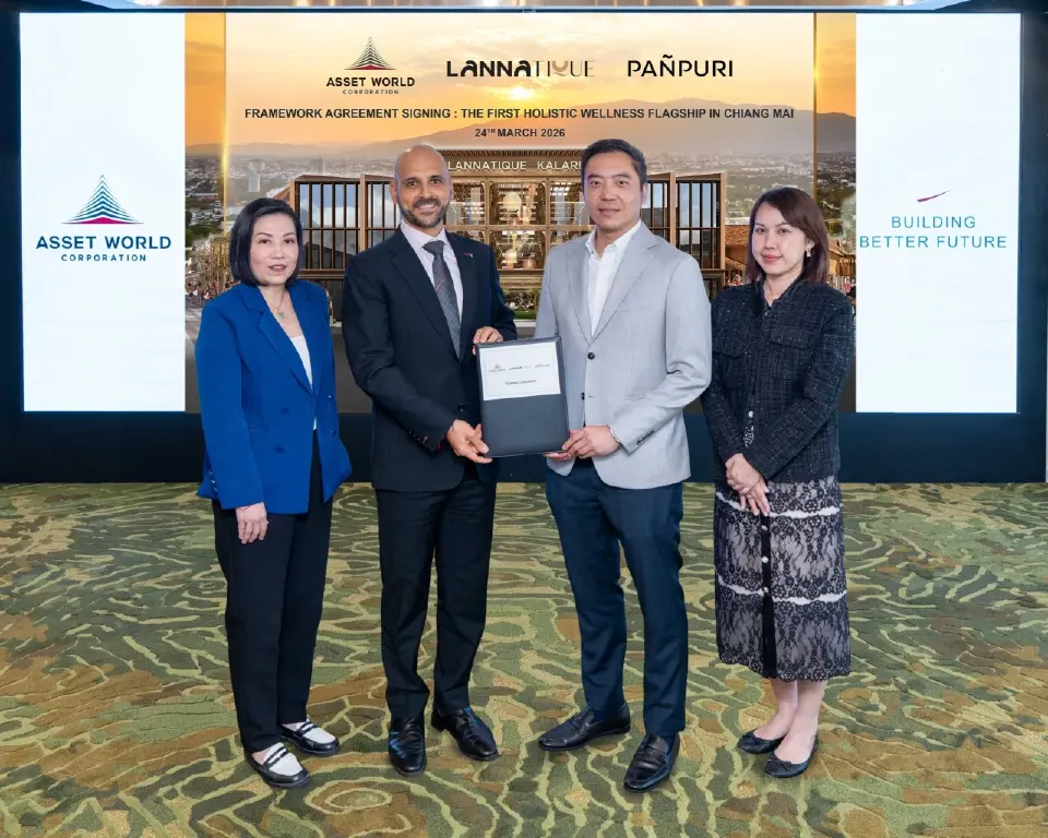 AWC จับมือ PAÑPURI ปักหมุดลักชัวรีเวลเนสแซงชัวรีแห่งแรก ณ ลานนาทีค เชียงใหม่