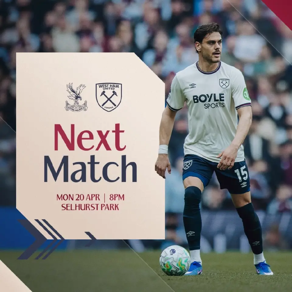 คริสตัล พาเลซ VS เวสต์แฮม