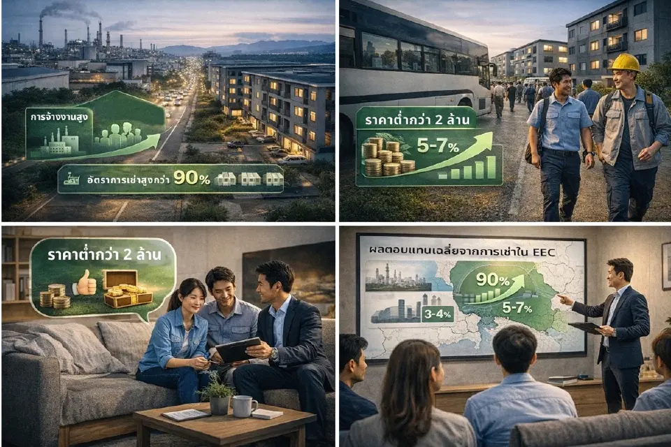 แรงงาน-อุตสาหกรรมดันอสังหาฯ EEC โตสู่โมเดลลงทุนยั่งยืน