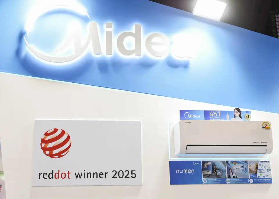 Midea บุกงานสถาปนิก’69 โชว์แอร์ AI ประหยัดไฟ 30% ปั้นไทยฮับอาเซียน!