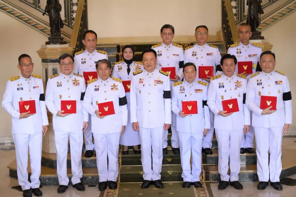 'นายกฯ อนุทิน' ประธานพิธีรับพระราชทานเครื่องราชฯ ชั้นสายสะพาย ปี 68