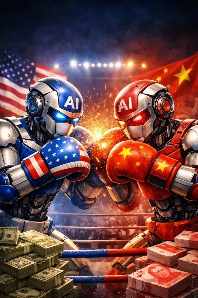 เจาะสมรภูมิ AI โลกไตรมาสแรก สหรัฐฯ-จีน ทุ่มแสนล้านชิงจ้าวเทคโนโลยี