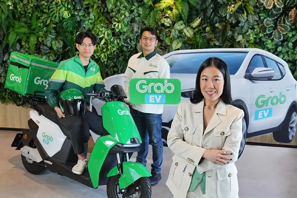 แกร็บ สู้วิกฤตน้ำมันแพง เร่งโครงการ Grab EV  หลังยอดคนขับใช้ EV ทะลุ 3 หมื่นคัน
