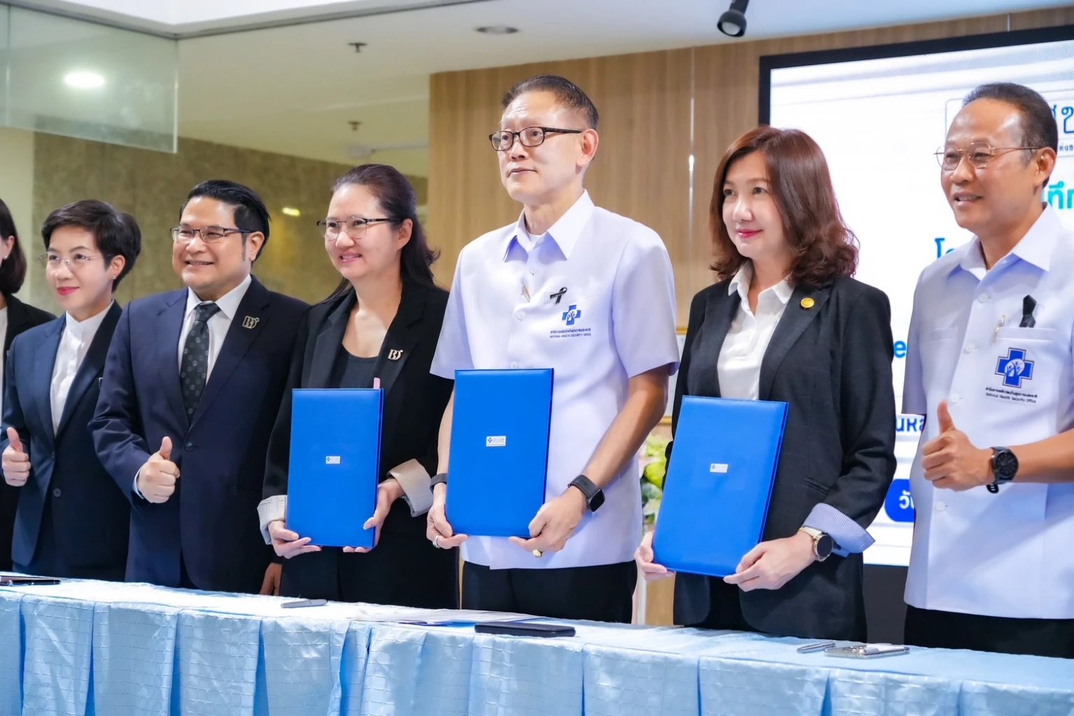 BDI - สปสช. - DGA เอ็มโอยู ยกระดับ ‘Health Link’ เชื่อมข้อมูลสุขภาพทั่วไทย