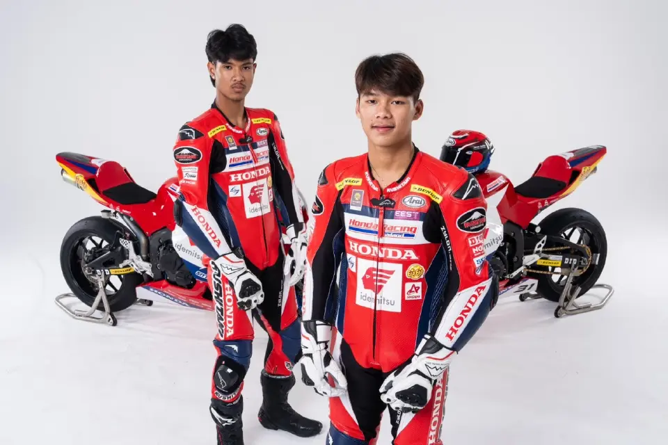 ฮอนด้า เรซซิ่ง ไทยแลนด์ ส่งสองนักบิดดาวรุ่ง  "มิกซ์-ธนัช" กับ “ไฮเปค-กฤษฎา”  ลุยศึก มาเลเซีย ซูเปอร์ไบค์ 2026 สนามแรก