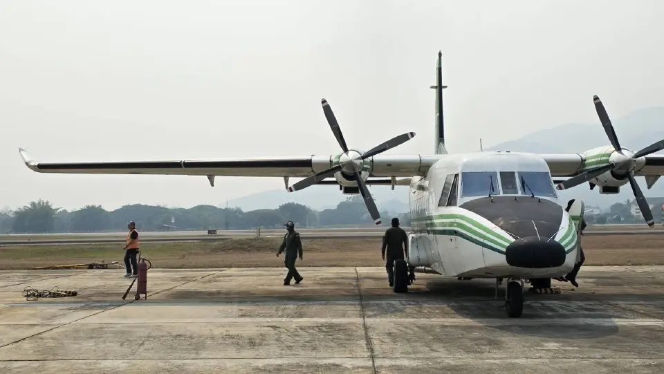 ฝนหลวงสั่งลุย ส่ง 7 ลำ 8 เที่ยวบิน สกัดฝุ่นเชียงใหม่ ลุ้นฝนตกเย็นนี้