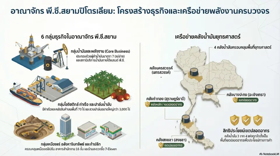 เจาะอาณาจักร "พี.ซี.สยาม" ขุมทรัพย์พันล้านตระกูล "เหลืองกำธร" ยักษ์น้ำมันภาคใต้ที่ถูกตรวจสอบ